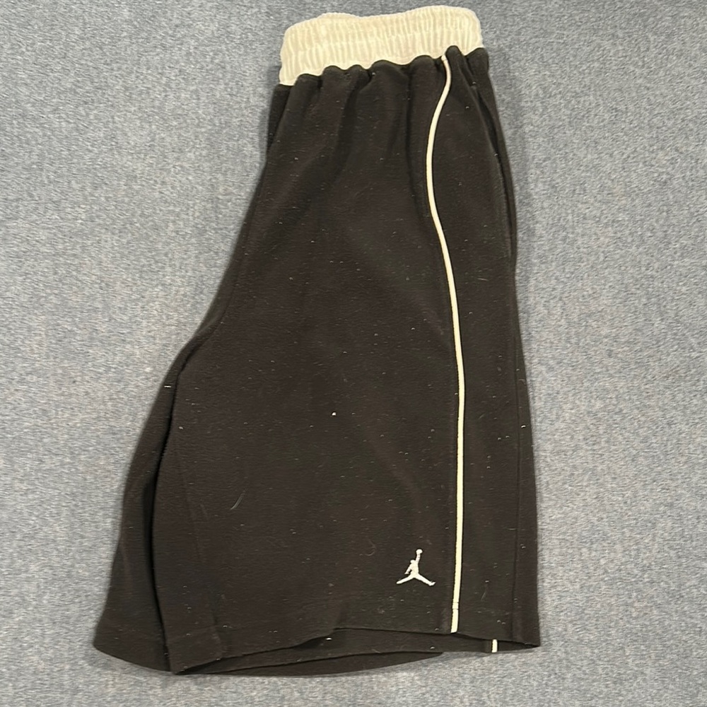 Jordan Black and White Athletic Shorts